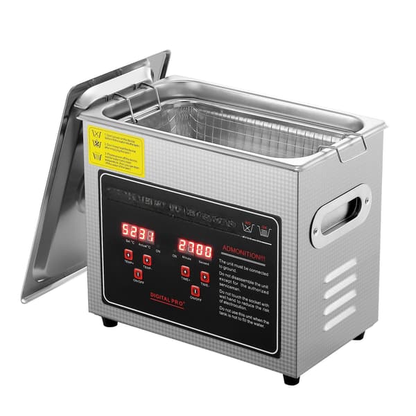 Ultralydsrenser 3L, Digital timer, Varmelegeme, Rustfrit stål