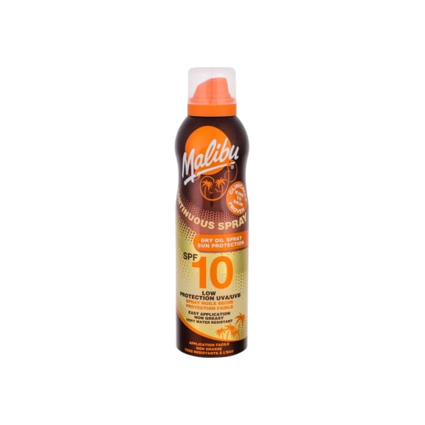 Malibu - Continuous Spray Dry Oil SPF10 - Unisex, 175 ml