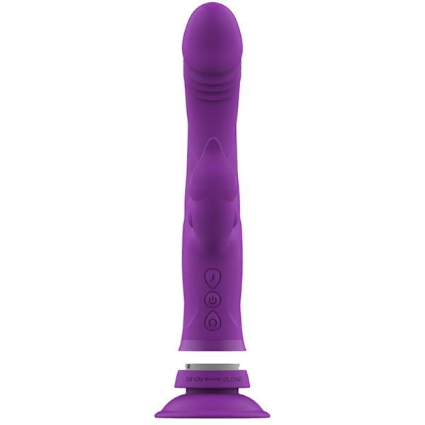 Intense - Casanova Rabbit Silikone Vibrator Triple Motor Purple