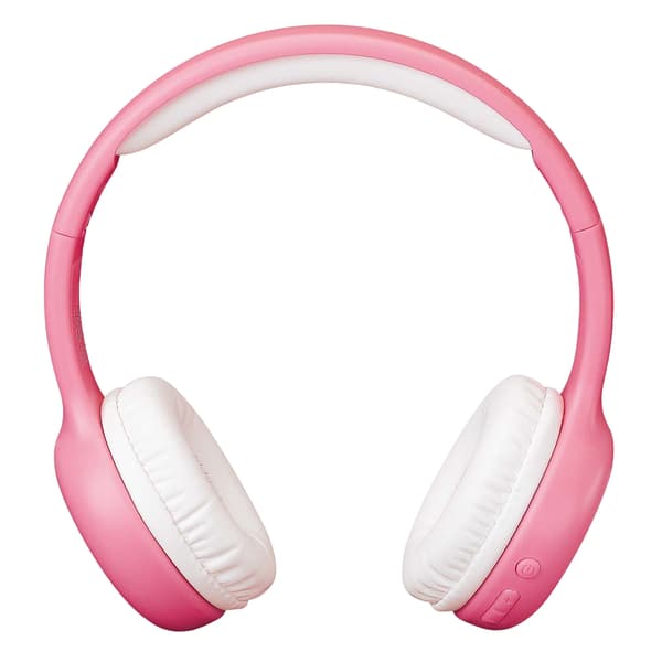 Barn Bluetooth-hörlurar med volymbegränsare, rosa