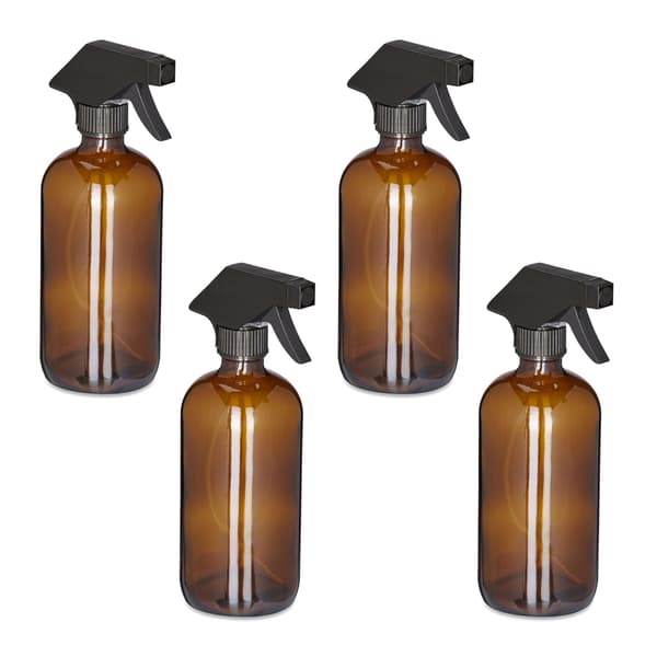 Lasinen suihkepullo 500 ml 4 kappaletta