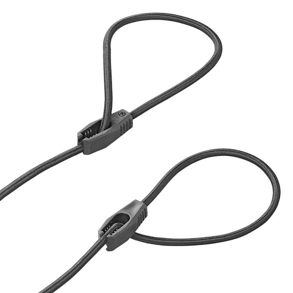 Fästsnöre elastisk 100 cm justerbar - set om 4 st