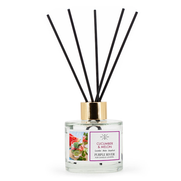 Rørdiffuser 100ml Glas – Langvarig duft