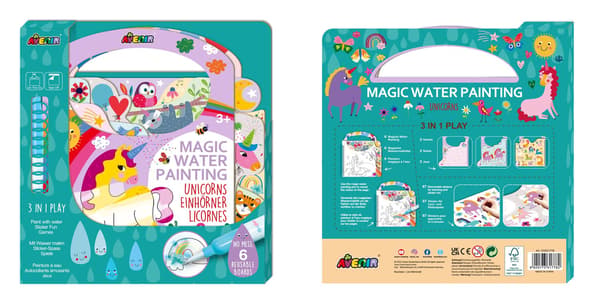 Avenir Magic Water Painting - Unicorns