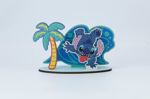 Stitch Crystal Art 3D Surferfigur Kit