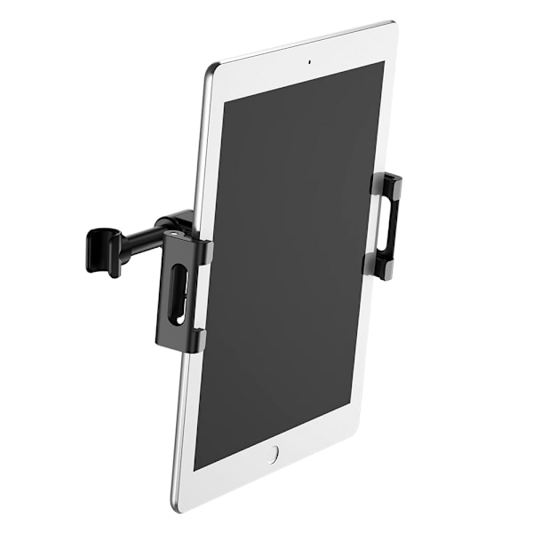Holder til tablets og smartphones 4,7 - 12,9" på sædets nakkestøtte, sort