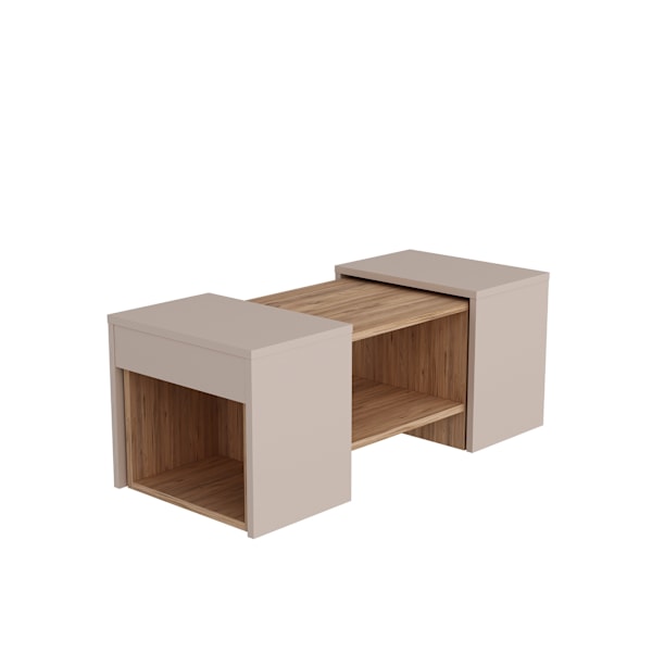 Soffbordsset Sartos - Atlantic Pine, Beige