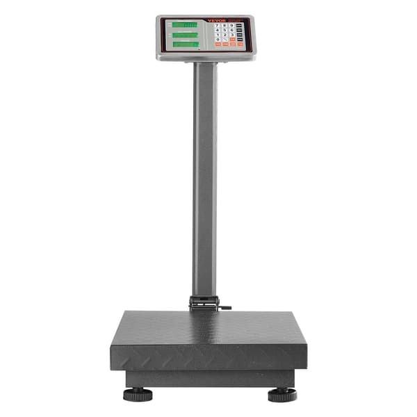 Digital computerplatformvægt, 300 kg, 50 g, LB KG