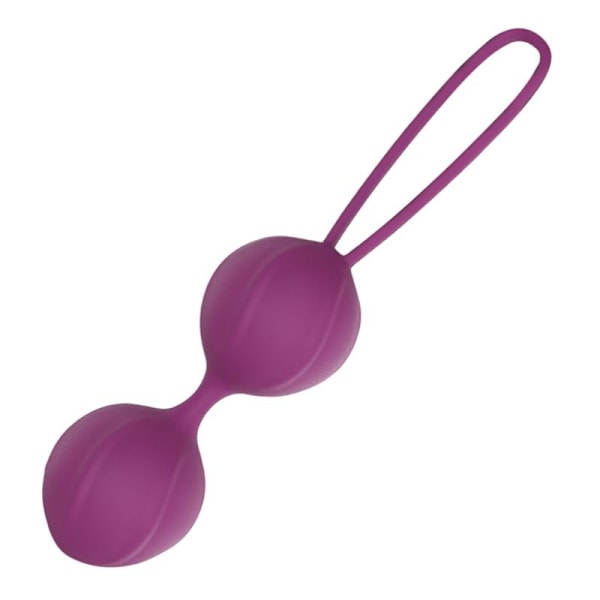 Garbo Double Kegel Ball Silikon Lila