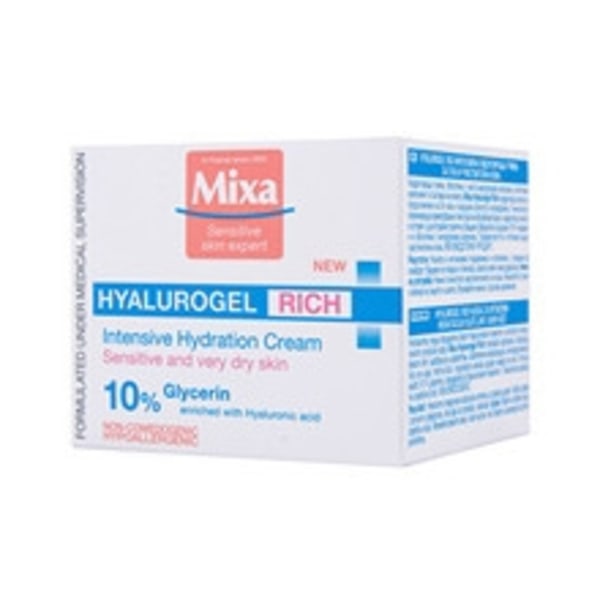 Mixa - Intense Hydrating Day Cream (Hyalurogel Rich Cream) 50 ml 50ml