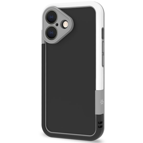 Bumper iPhone 16 Sort/Hvid