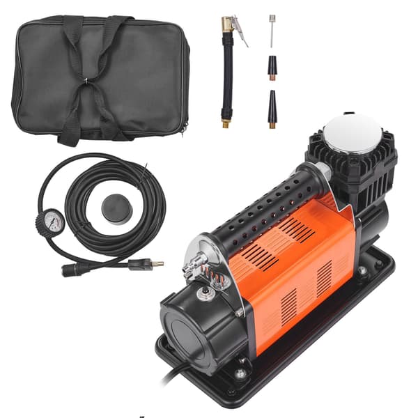 12V däckpåfyllningsluftkompressor, 150 PSI, 26 fot slang
