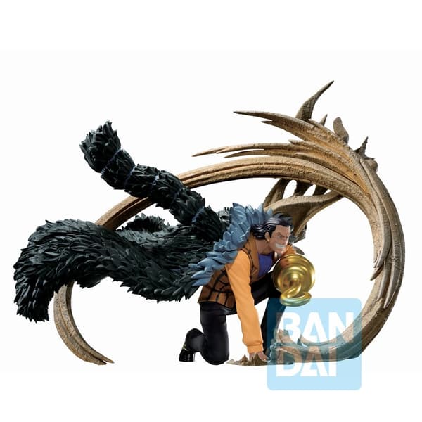 Krokodille Ichibansho figur i ét stykke, 7 cm samleobjekt