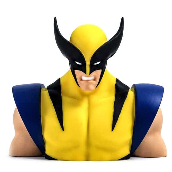 Wolverine Pengekasse Buste, 20 cm, X-Men samlerfigur
