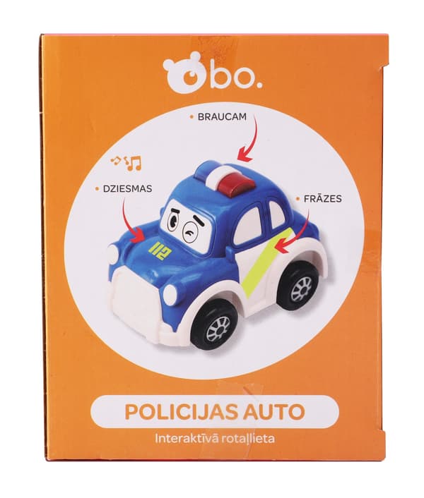Bo. Interaktiv polisbil (lettiska)