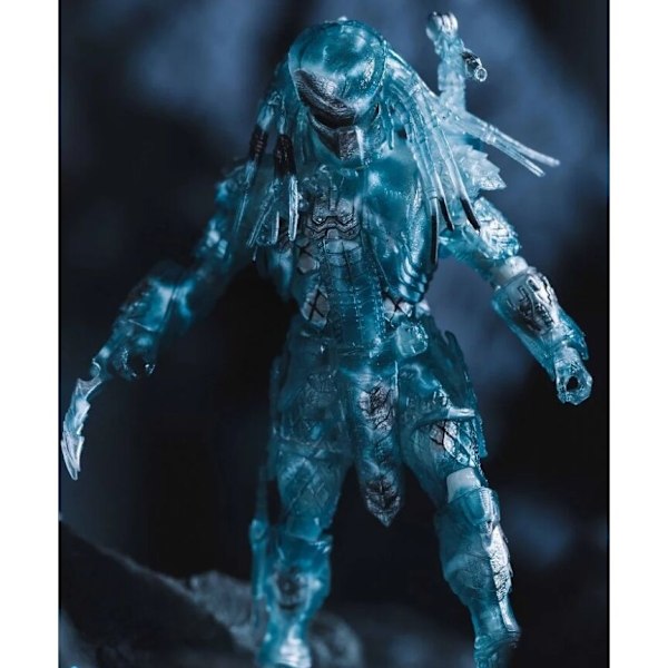 Predator Previews Exclusive Active Camouflage Scar-figur 18 cm