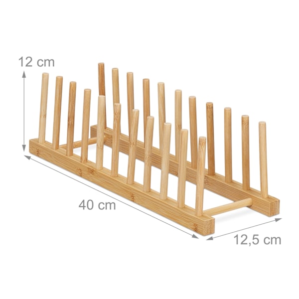 Tallriksställ bambu