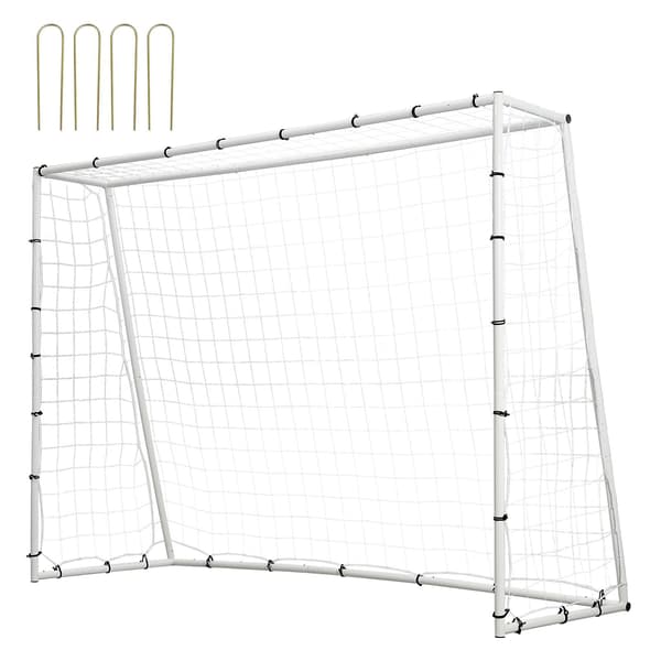 Fodbold Rebound Trainer 8x6 Ft, Dobbeltsidet Netmål