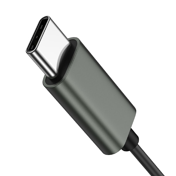 USB-C headset JR-EC06 grå in-ear hörlurar