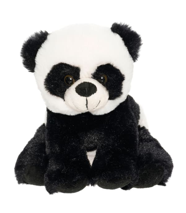 Panda-pehmolelu, pehmeä ja konepestävä, 17 cm