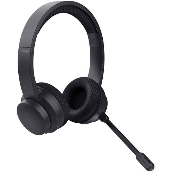 Ayda Trådløst PC Headset Bluetooth ENC Sort