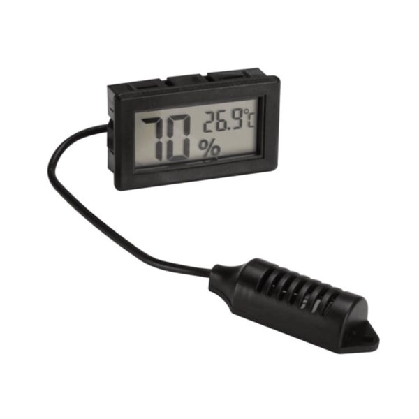 Digitalt hygrometer/termometer til panelmontering