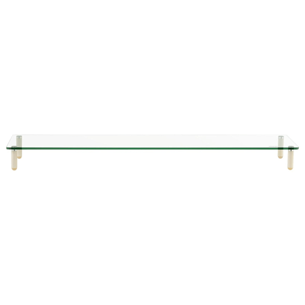 Monitorhylla, skärm 13-32'', glas, max. 20 kg, 100x26x8,3 cm