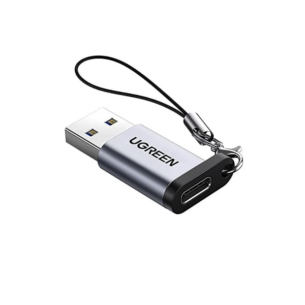 Ugreen USB-A 3.0 till USB-C-adapter - Grå