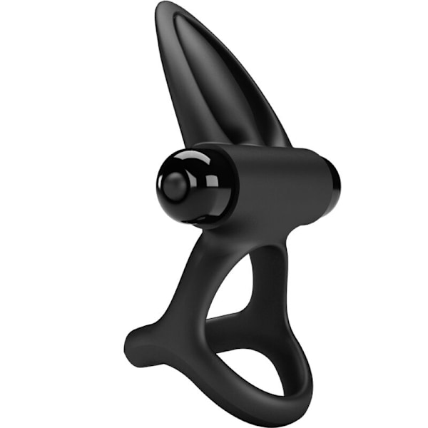 Pretty Love - Vibrerende Ring 10 Vibrationer Sort Silikone