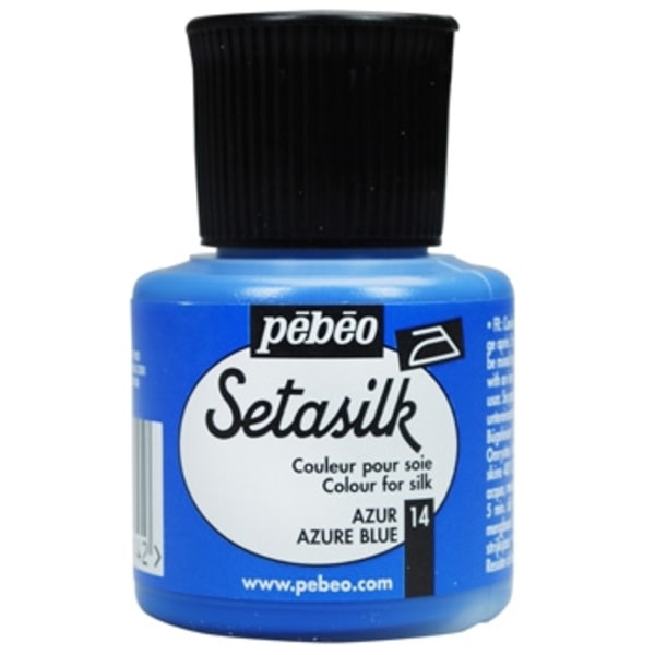 Pebeo Setasilk 45 ml. - 14 Azurblå