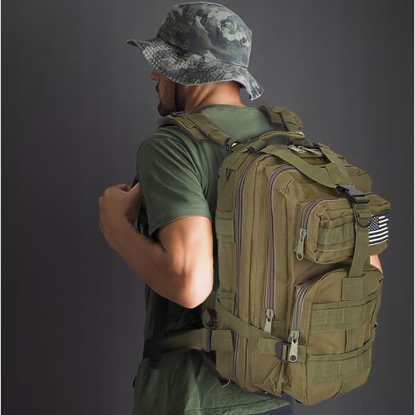 XL militær rygsæk, grøn