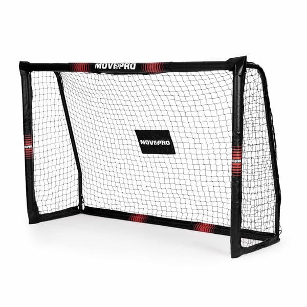 Fodboldmål med net, 300x200 cm, stålramme