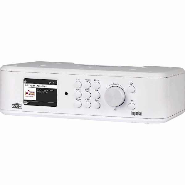Imperial DABMAN i460 multifunktionell radio vit-silver