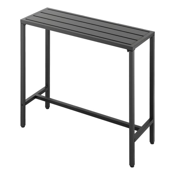 Utomhusbarbord 100 x 37,5 cm, vattentät metallram