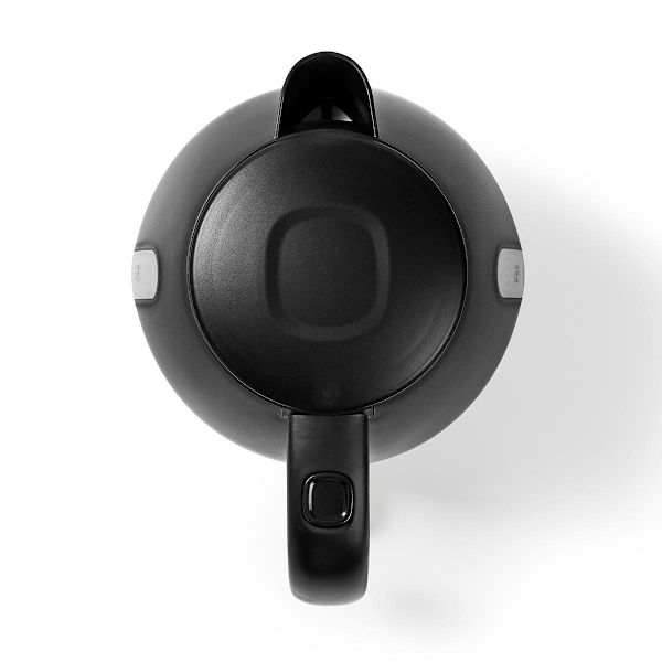 Elkedel | 1.0 l | Plast | Sort | Drejelig 360 grader | Skjult varmeelement | Strix®-controller | Beskyttelse mod kogetørring