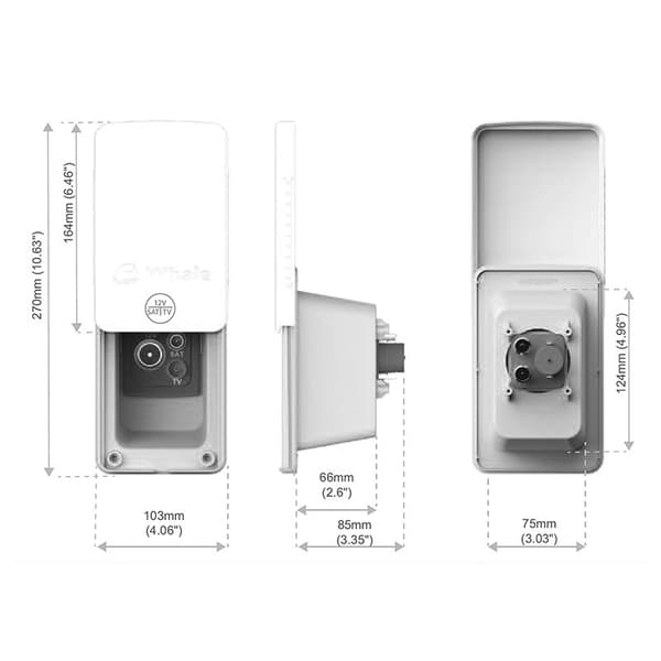 Infälld multimediabox, 3-i-1