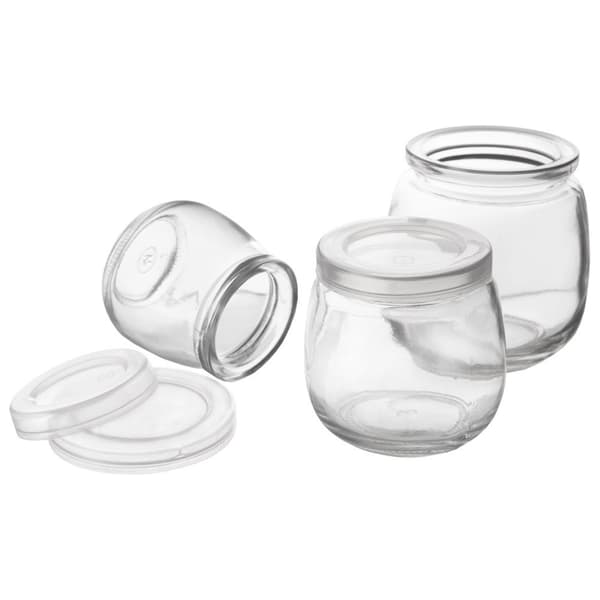 Burk för yoghurt och desserter 130 ml 12 st.