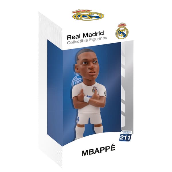 Real Madrid Mbappé -figuuri, minix, 12 cm
