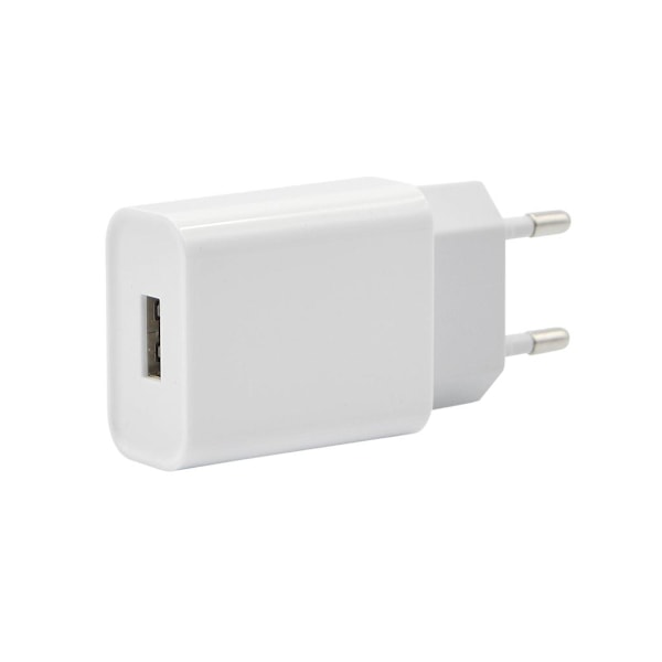SiGN Vægoplader til iPhone, iPad, Android 1xUSB-A, 2.4A - Hvid