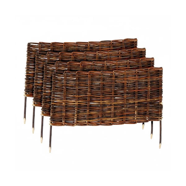 Pilebed, fleksibel fletkant