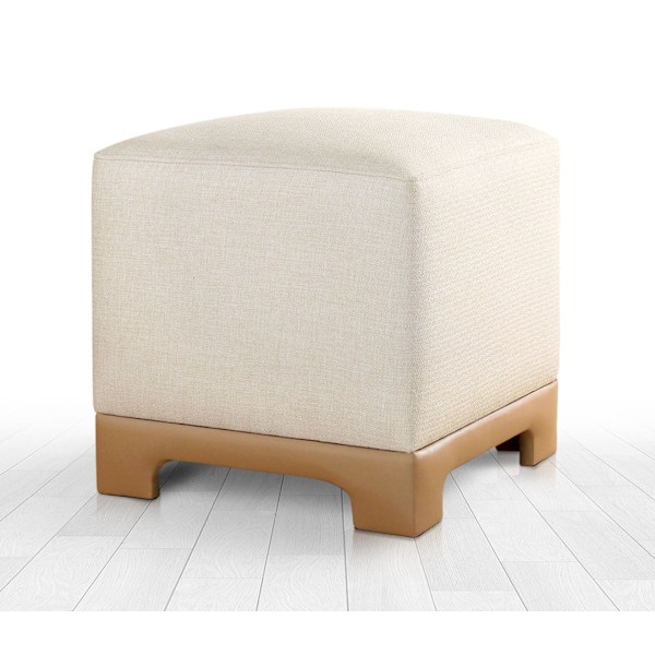 Puffe Lenover - kerma, beige