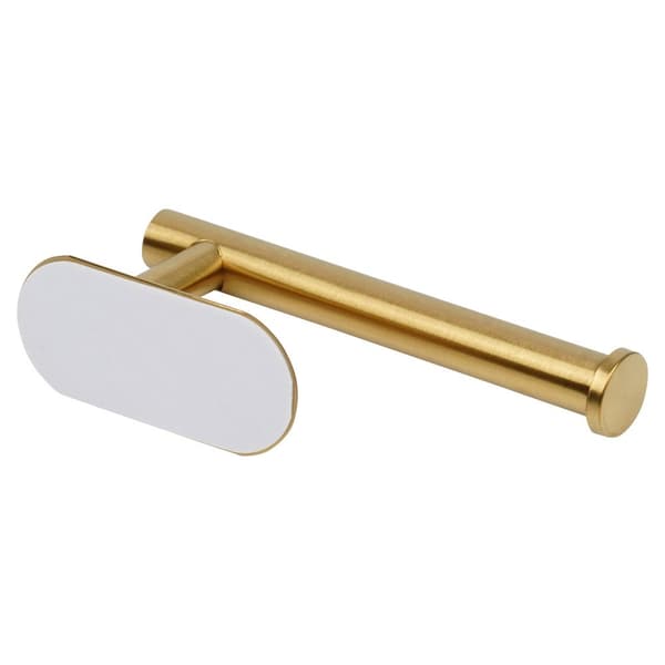 Toiletpapirholder stål guld