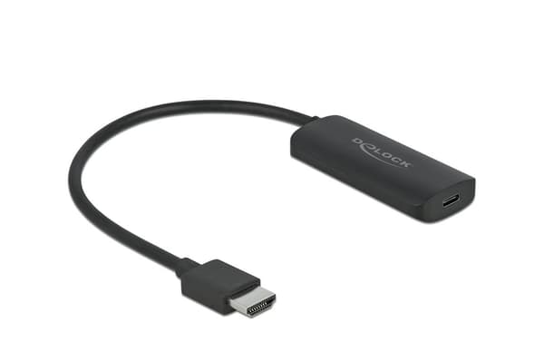 Delock-sovitin HDMI-uros - USB-C-naaras (DP Alt Mode) 4K @ 60 Hz