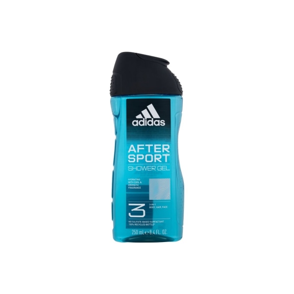 Adidas - After Sport Shower Gel 3-In-1 - For Men, 250 ml