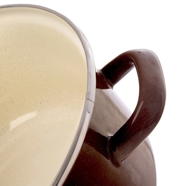 BRUNN emaljgryta 14 cm, 600 ml