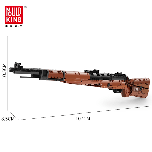 Mauser 98K gevärsbyggsats - 1025 delar, 14+