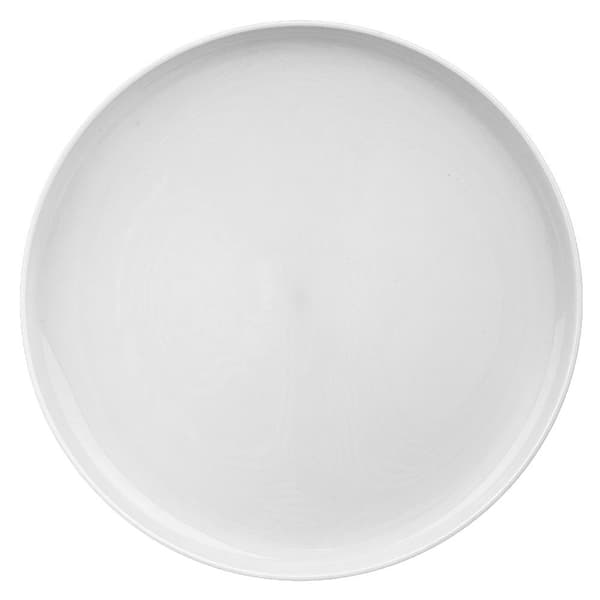 Flat middagstallrik, 25 cm, hållbart lättviktmaterial