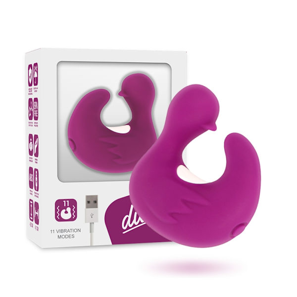 Coverme - Duckymania genopladeligt silikonestimulerende andebøl