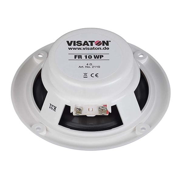 FR 10 WP - 4 Ohm (hvid) - Saltvandsbestandig 10 cm (4") fuld-range driver