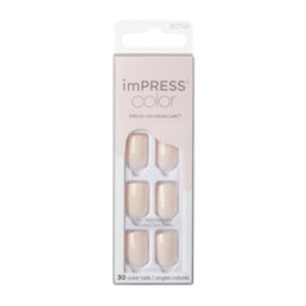 Kiss My Face - ImPRESS Color Point Pink Nails ( 30 pcs )